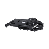 Carter Hood Piaggio Zip 4 Strich Gloss Schwarz