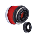 Malossi MHR Powerfilter E13 Schuin Rood/Chroom