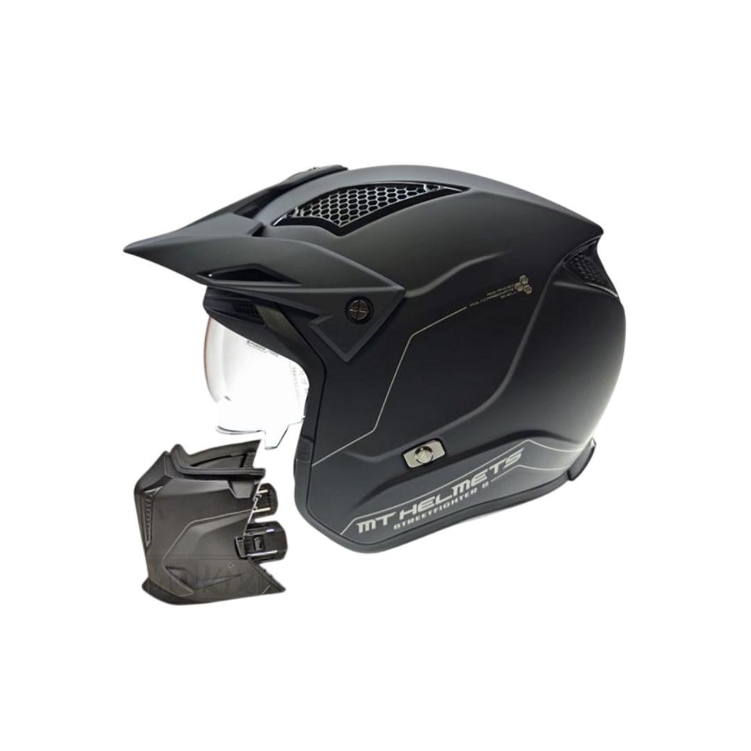 Helm MT Streetfighter SV Matt Black