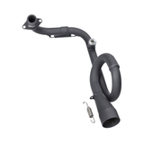 Exhaust bend Turbokit Black - Piaggio 4T 2V