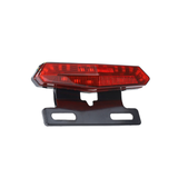 Fanale posteriore LED 1x4 - Spina 1x2 Poli H5C + Frecce V8 / V20 Fatbike