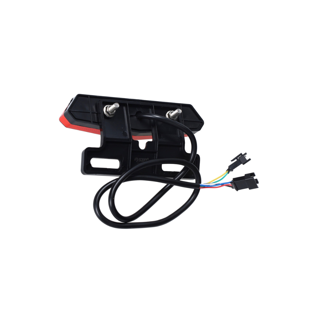 Fanale posteriore LED 1x4 - Spina 1x2 Poli H5C + Frecce V8 / V20 Fatbike