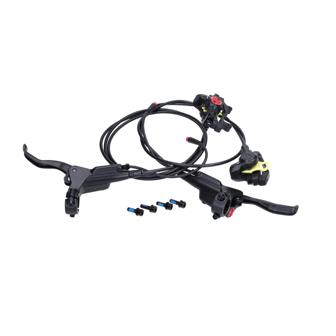 Komplettes hydraulisches Bremssystem vorne + hinten V8 Fatbike