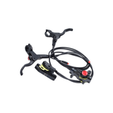 Komplettes hydraulisches Bremssystem vorne + hinten V8 Fatbike