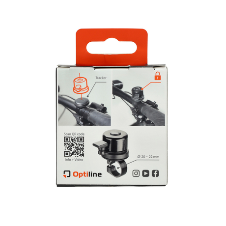 Bel Lampa Optitag Tracker With Pocket Moped/Fatbike