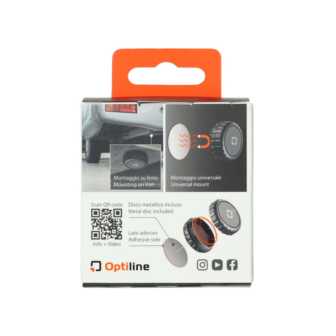 Fixation Lampa Tracker Aimant Optitag Scooter/Moto/Fatbike