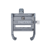 Porta Cellulare Regolabile Alluminio Grigio Scooter/Fatbike