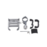 Porta Cellulare Regolabile Alluminio Grigio Scooter/Fatbike