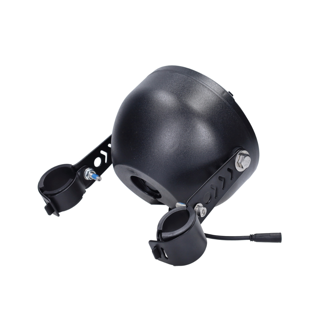Scheinwerfer original LED mit eingebauten Blinkern + Montagesatz 5-poliger Stecker V8 Fatbike