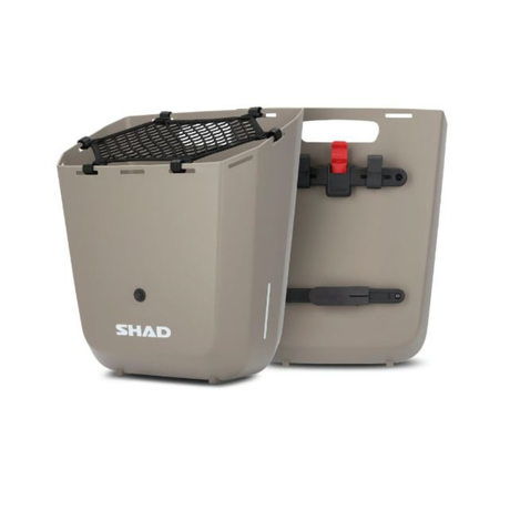 Zijkoffer Creme 20L SHAD Fatbike