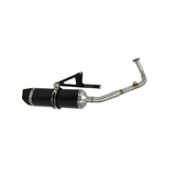 Bullet Uitlaat Zwart BTC Riva / AGM 4T Euro-2/4/5