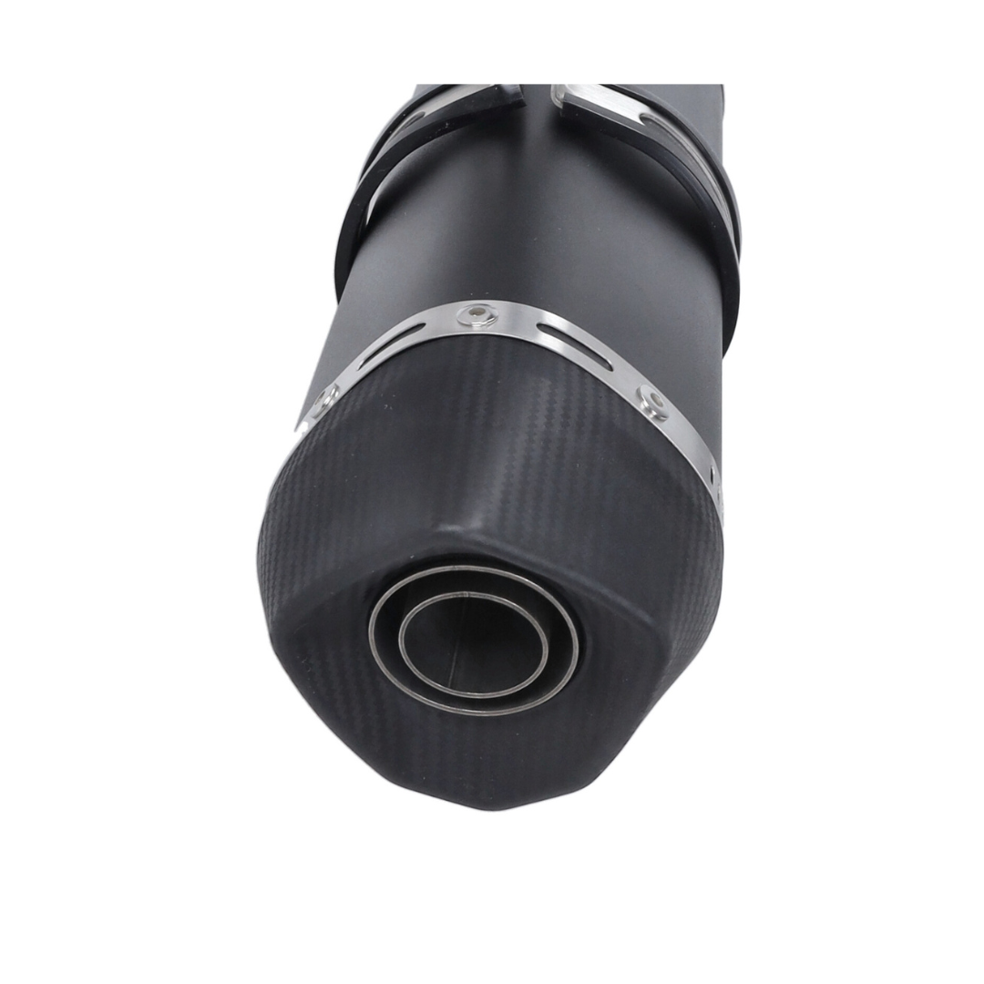 Bullet Uitlaat Zwart BTC Riva / AGM 4T Euro-2/4/5