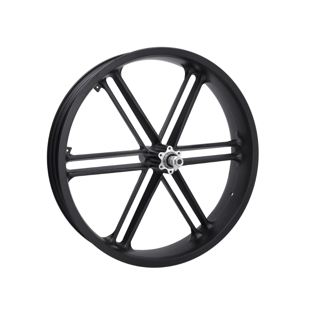 Ruota anteriore MG Lega 20 pollici Nera V8 / V20 Fatbike