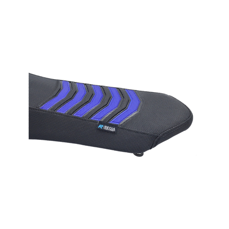 Zadel Zwart/Blauw Derbi Rieju MRT / MRT Pro 2009 t/m 2018