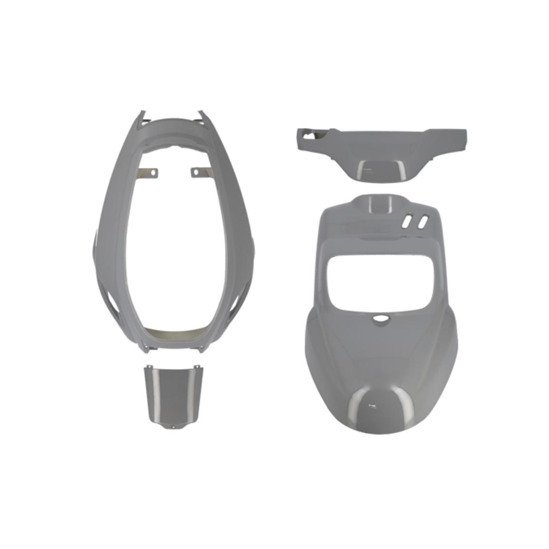 Kappenset Nardo Grijs MBK Booster / Yamaha BW's Vanaf 2004