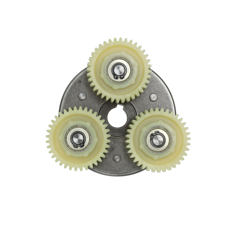 Jeu de pignons + plaque moteur 500W (côté gauche) V8 Fatbike