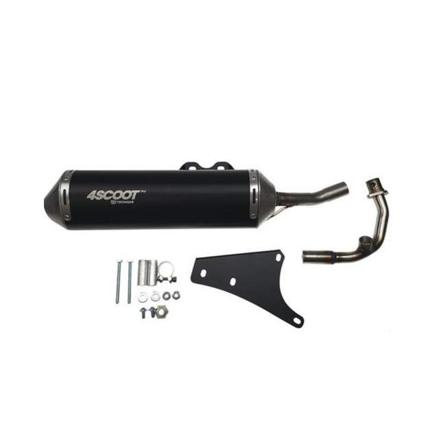 Uitlaat 4Scoot Sport Piaggio / Vespa 4Takt 3V Iget 4T