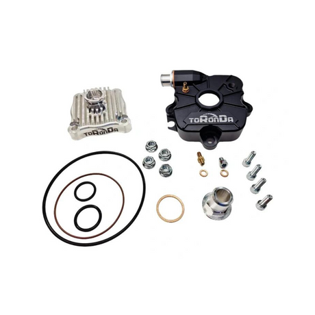 Toronda Cnc Cilinderkopset 55Mm Zwart Piaggio / Gilera 125-180Cc Cilinder