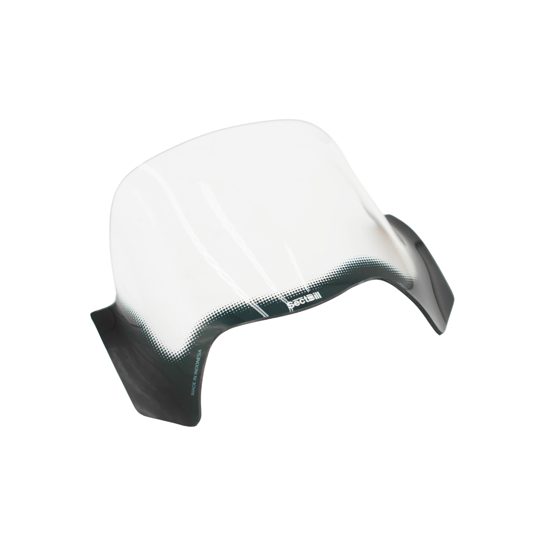 Indo Style Clear Windshield Sectbill Piaggio Zip