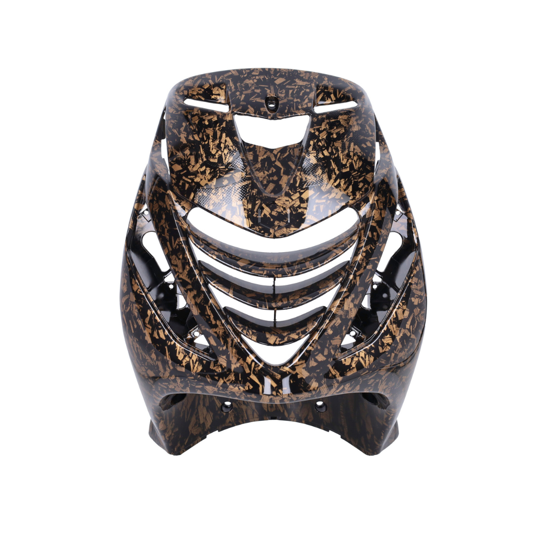 SP Kappenset Zip Forged Carbon Look Zwart / Goud