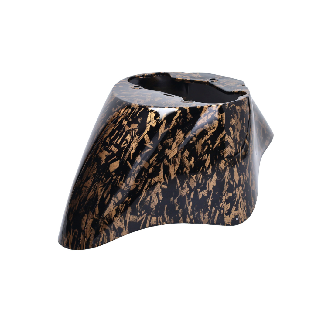 SP Kappenset Zip Forged Carbon Look Zwart / Goud