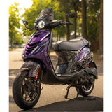 SP Kappenset Zip Twilight Paars BMW