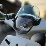 Indo Style Windshield Piaggio Zip Ice Blue