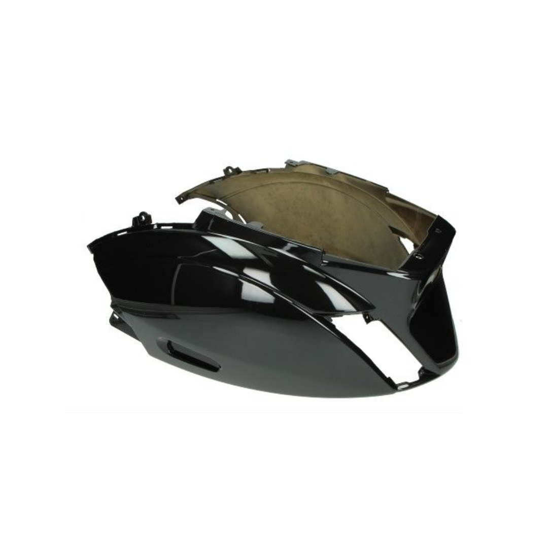 Achter hood shine black piaggio zip