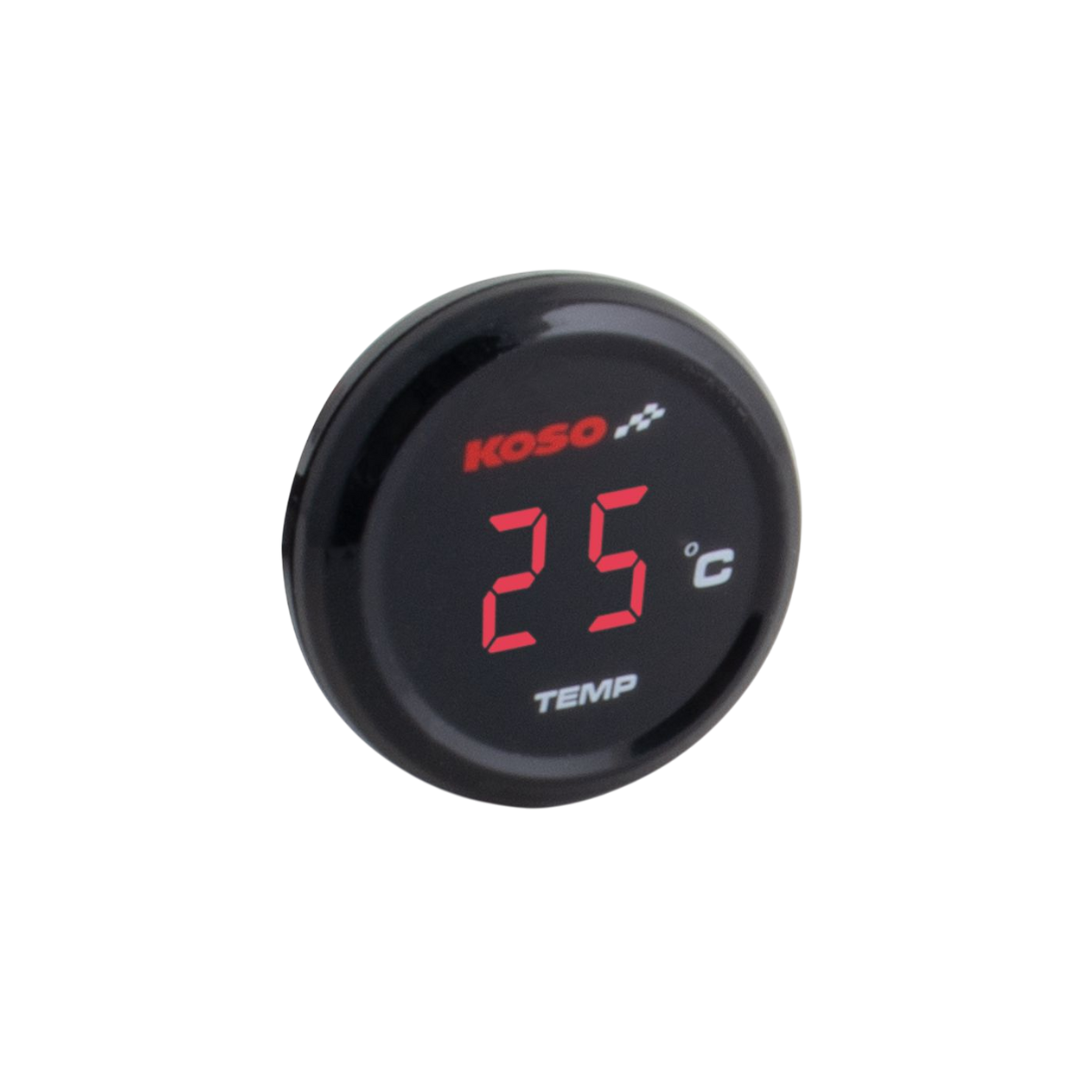 Temperature meter Koso 0-120 degrees Red