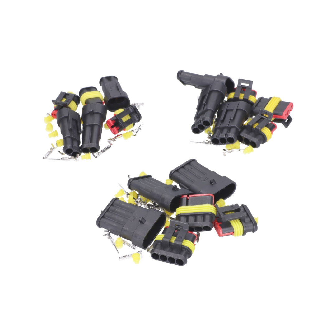 Plug imperméable 3 fois 2, 3 et 4 broches