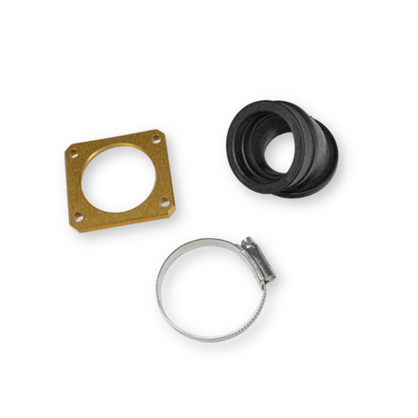 HT drehbarer Krümmer 33–40 mm Piaggio/Gilera 125–180 cc