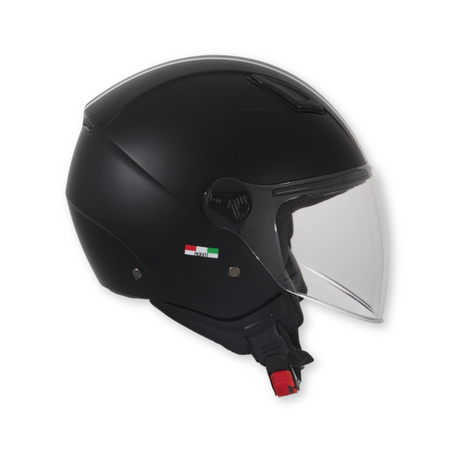 Children's helmet Vito Jet Moda Bambino Mat Black