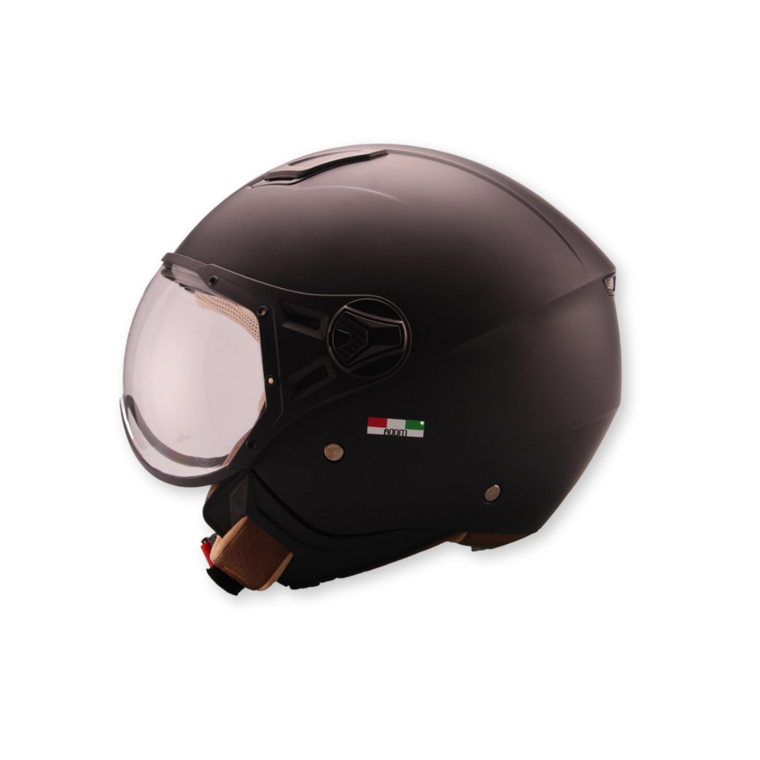 Helm Vito Moda Mat Zwart