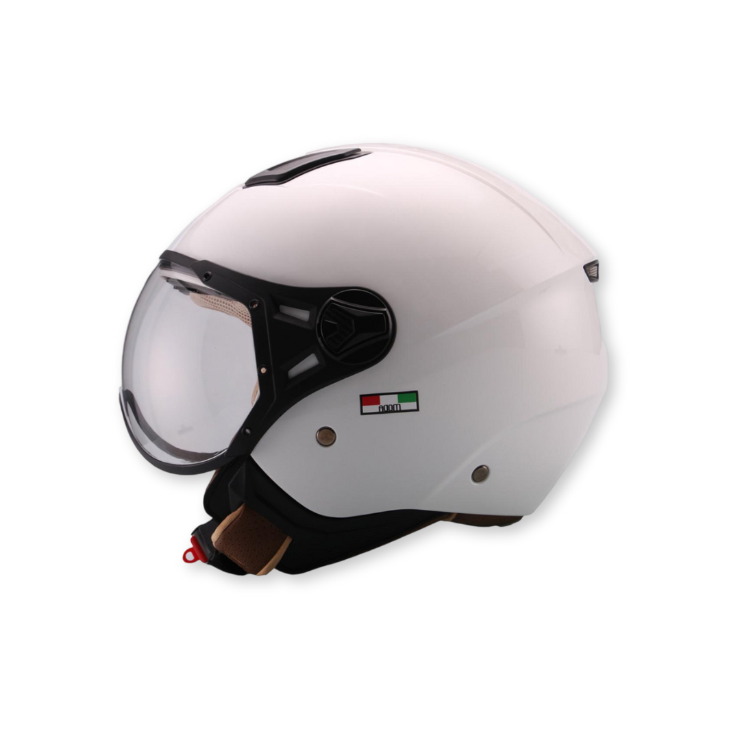 Helmet Vito Moda Gloss White