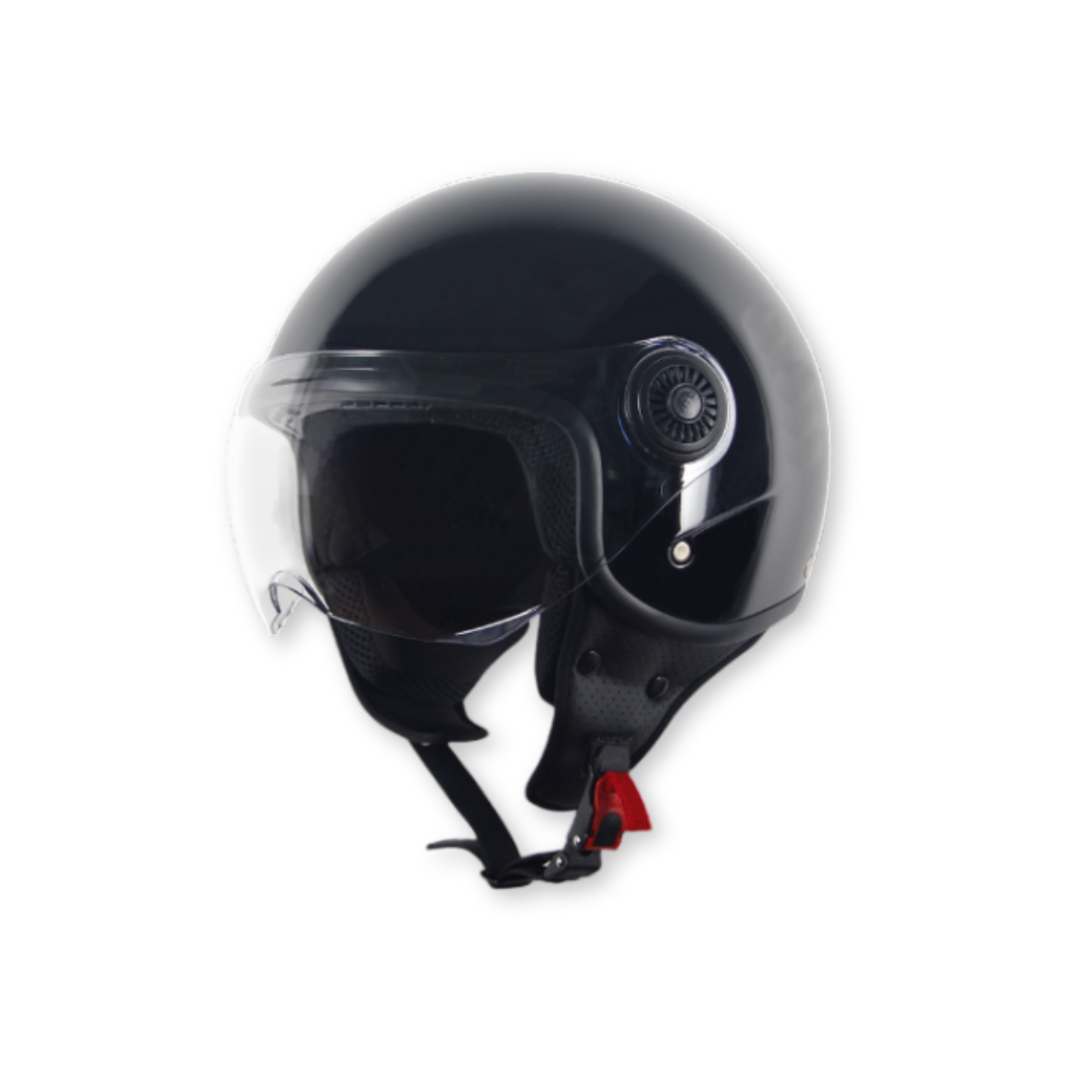 Helm Vito Loreto Glans Zwart