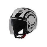 Helm Vito Isola Glans Wit / Zwart