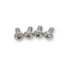 RVS Bout 4 Stuks SM06 Hitteschild Zilver