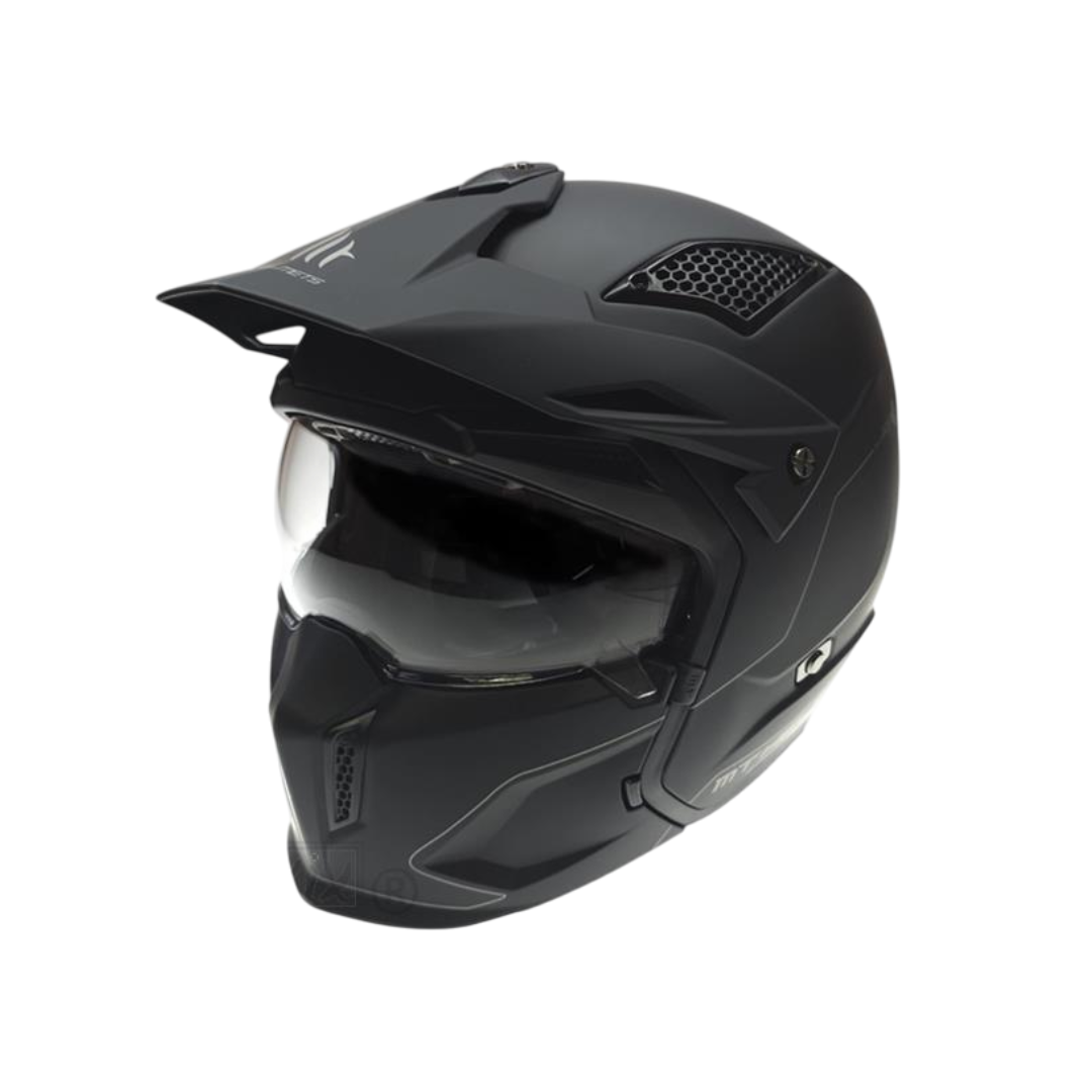 Helmet mt streetfighter sv matt black