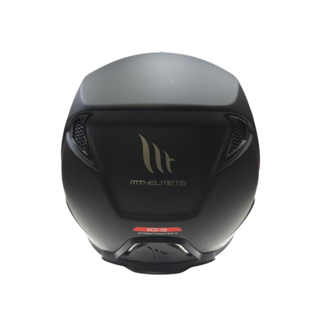 Helmet mt streetfighter sv matt black