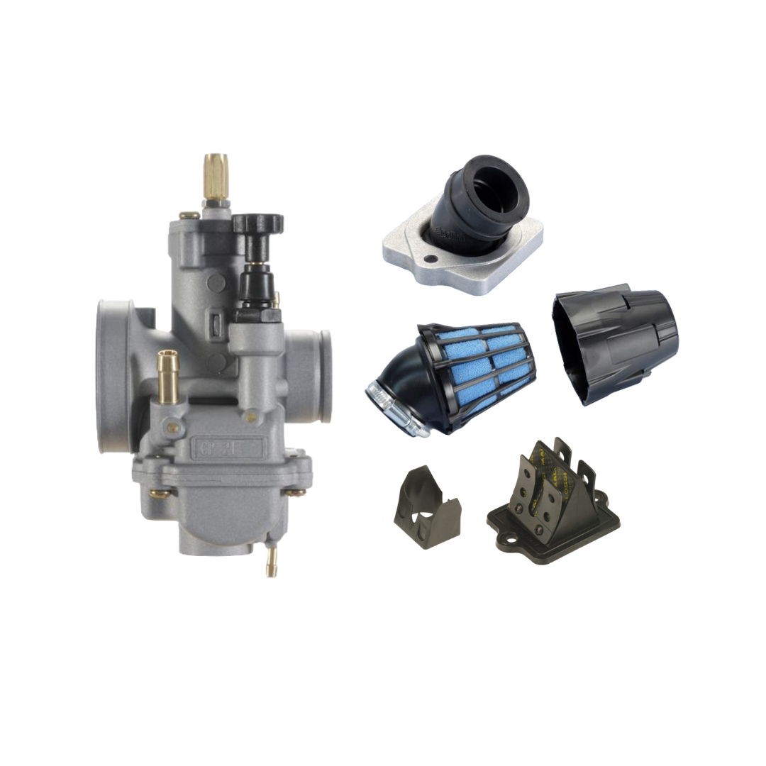 Pakketdeal Polini Carburateur 21Mm Piaggio 2 Takt Carburateur