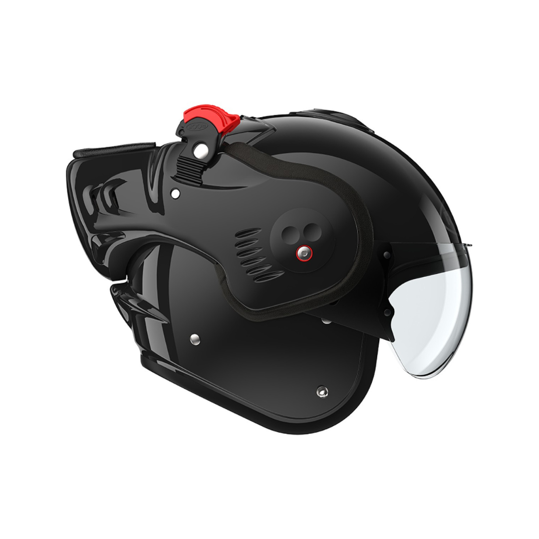 Roof Boxer V8 Gloss Black Helmet - Fresh Parts