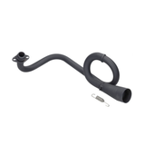 Exhaust bend Turbokit Black - Piaggio 4T 2V