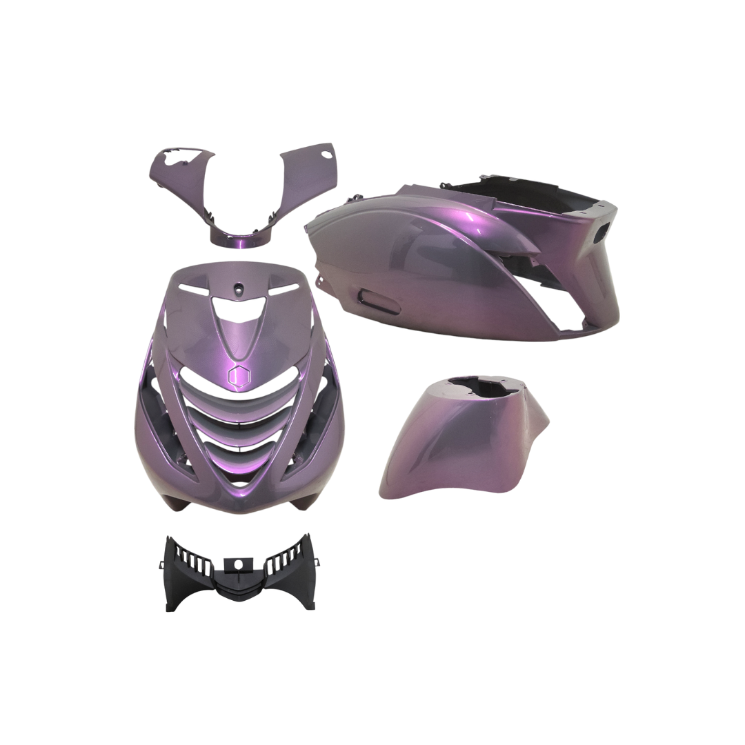 SP Cover Set Piaggio Zip Porsche Purple/Gray