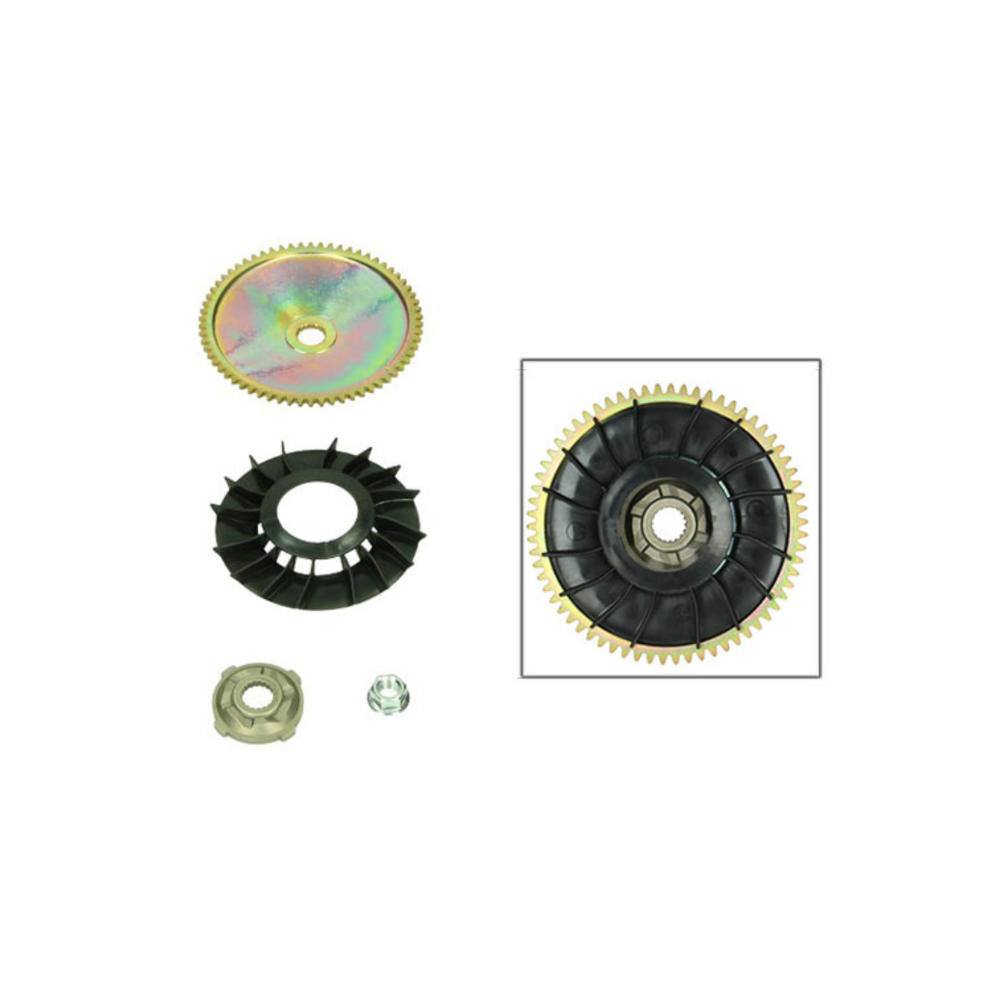 Starter wreath set Piaggio 2/4 stroke