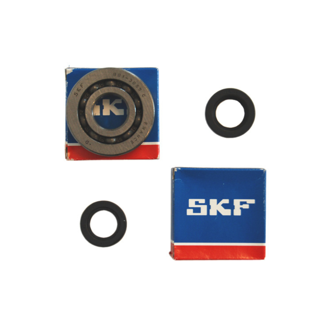 Lager + Keeringsset Cif Piaggio 50Cc / 70Cc 2 Takt Krukas Lager