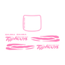 Set d'autocollants Waves Piaggio / Gilera Typhoon