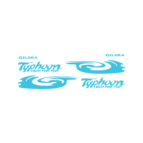 Stickerset Piaggio Typhoon
