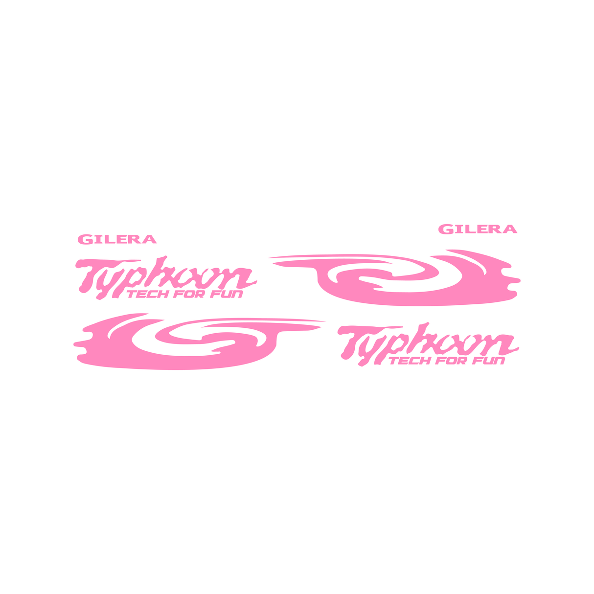 Stickerset Piaggio Typhoon