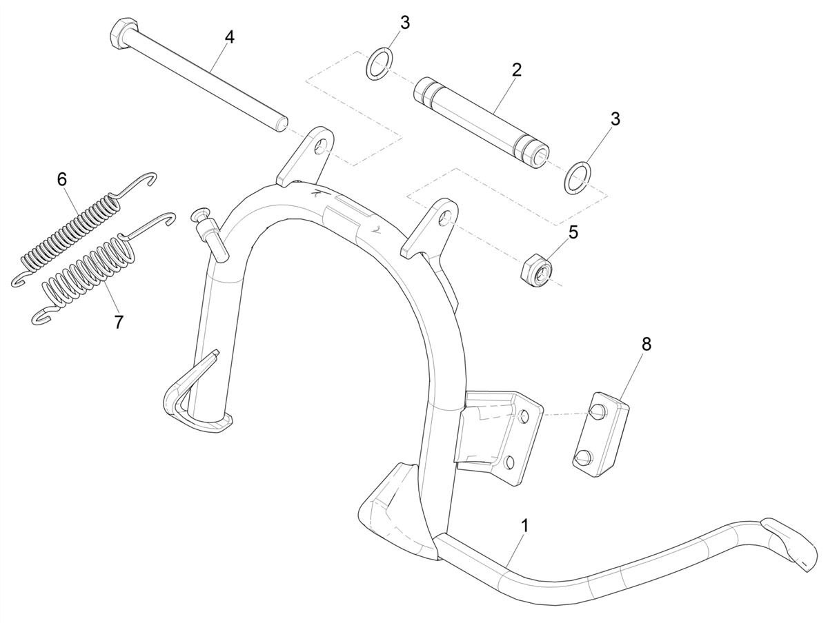 Zip 50 4T NOABS E5 2021-2023 - Middenstandaard