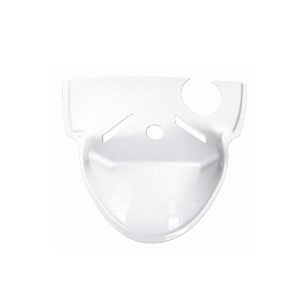 Underseat Piaggio Zip Gloss White